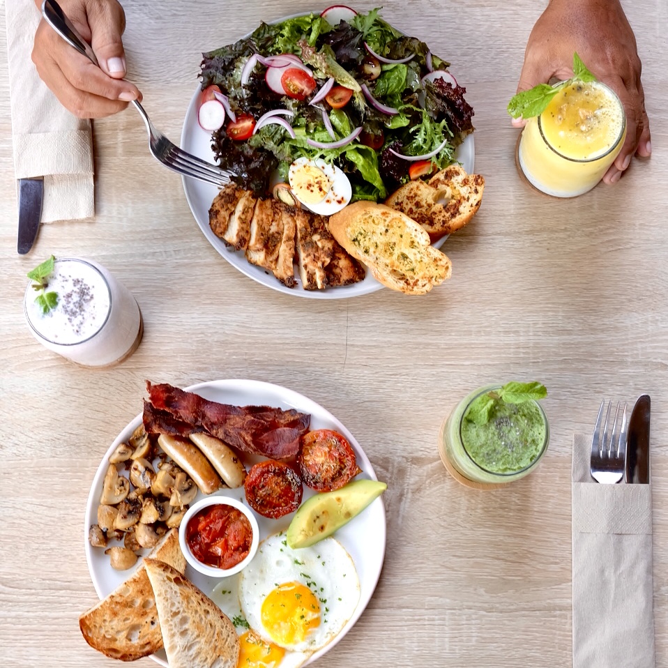 Breakfast at Lucid Cafe Bali