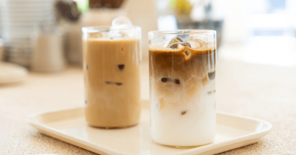 Variety of Iced Coffee in Cafe at Jimbaran Area