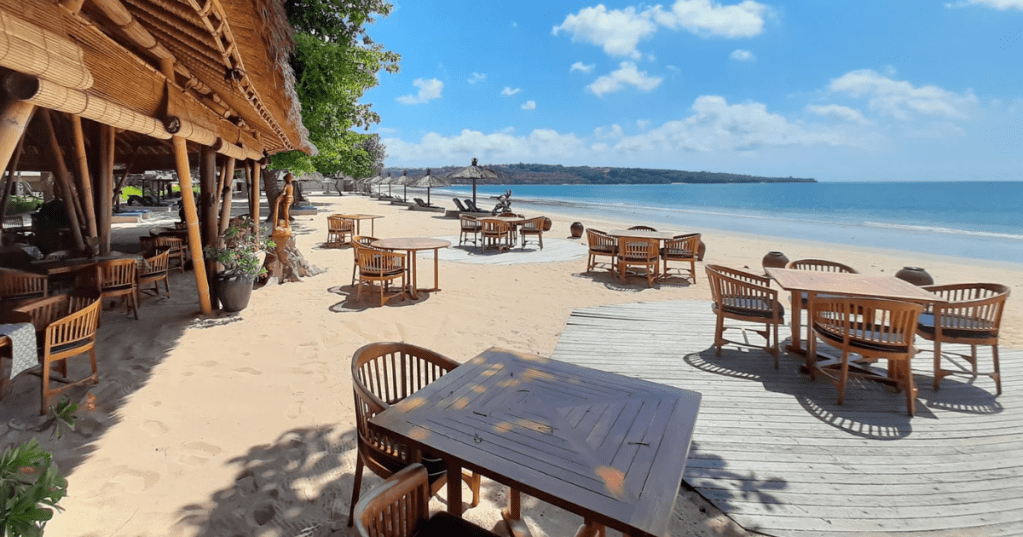 Cafe by Jimbaran Beach