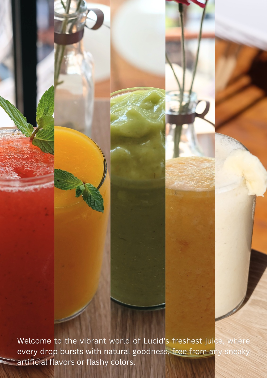 Strawberry / Mango / Avocado / Pineapple / Banana