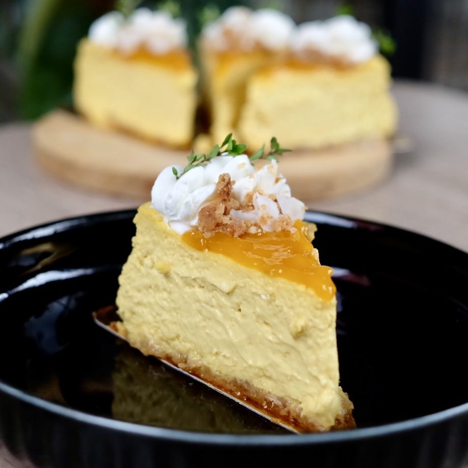 Mango Coconut Cheese Cake